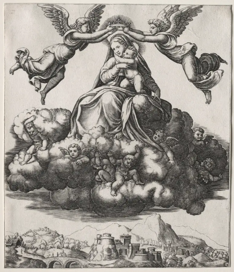 The Virgin in Glory