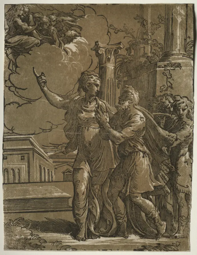 Tiburtine Sibyl and the Emperor Augustus