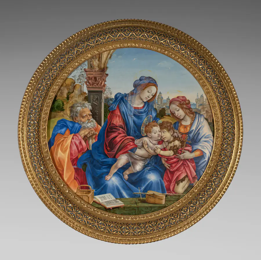 The Holy Family with Saint John the Baptist and Saint Margaret
