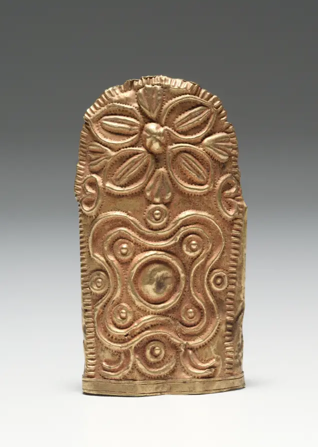 Knife-sheath tip (sika boha)