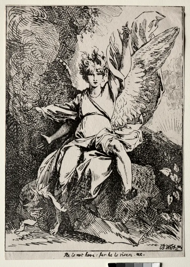 Specimens of Polyautography: The Angel at the Tomb of Christ