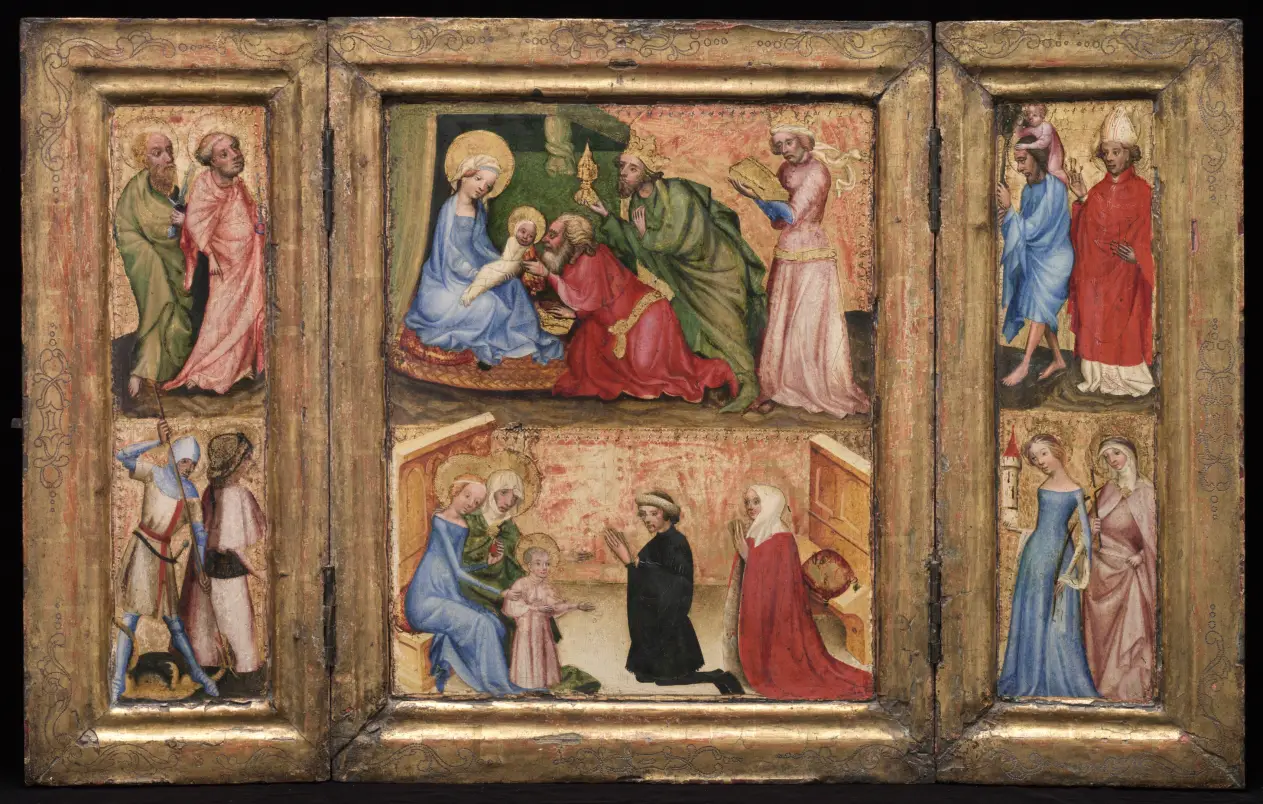 Triptych with the Adoration of the Magi