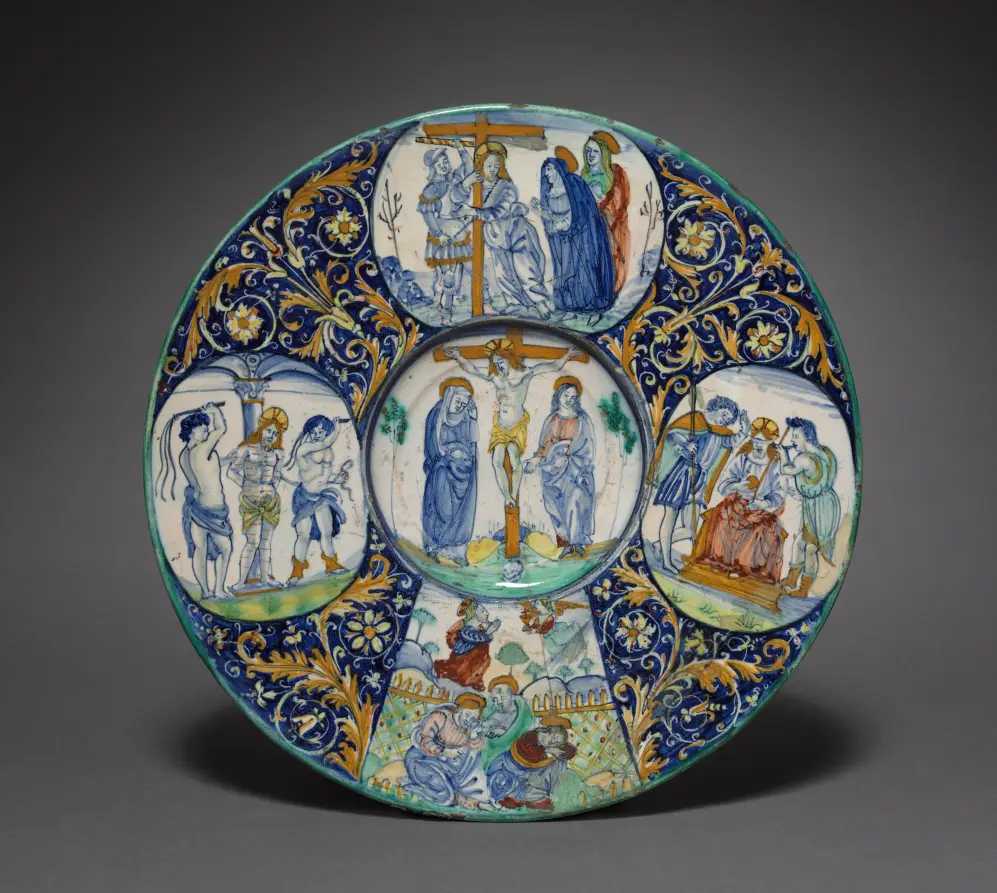 Plate Depicting Christ’s Passion