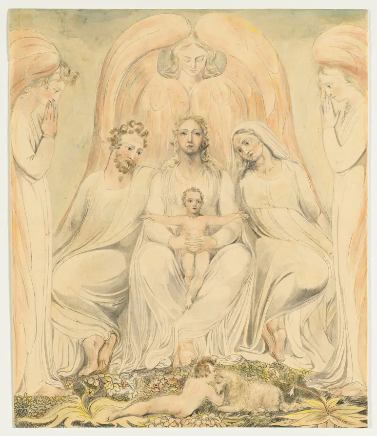 The Holy Family (Christ in the Lap of Truth)