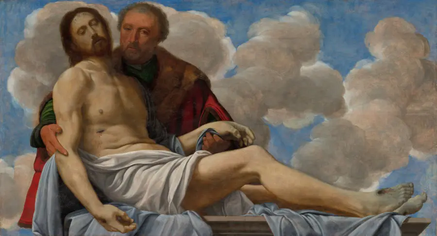 Christ with Joseph of Arimathea