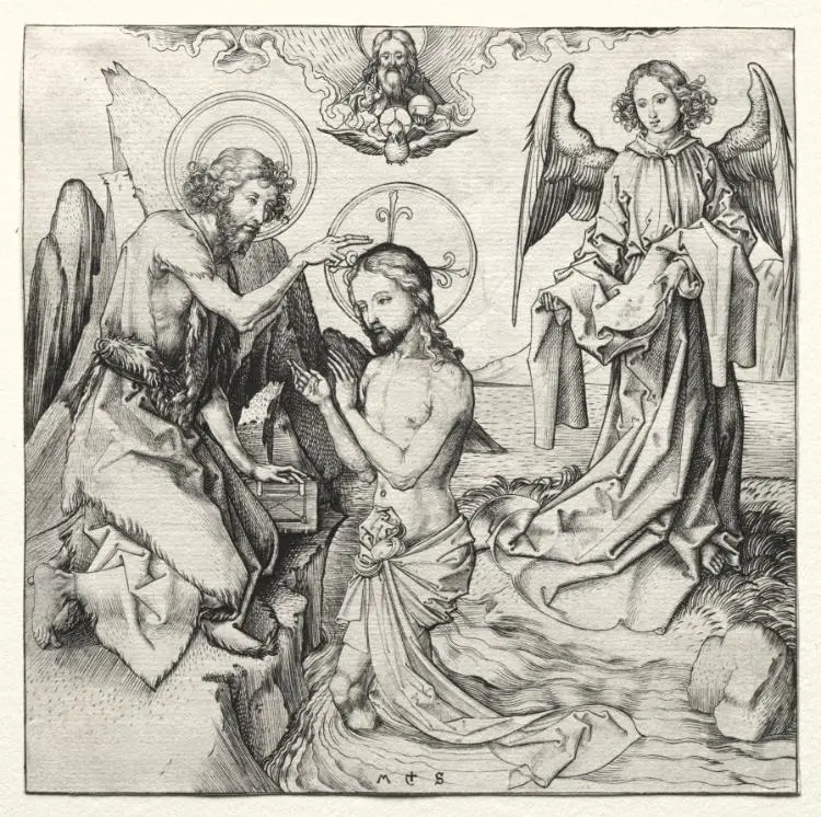 The Baptism of Christ in the Jordan