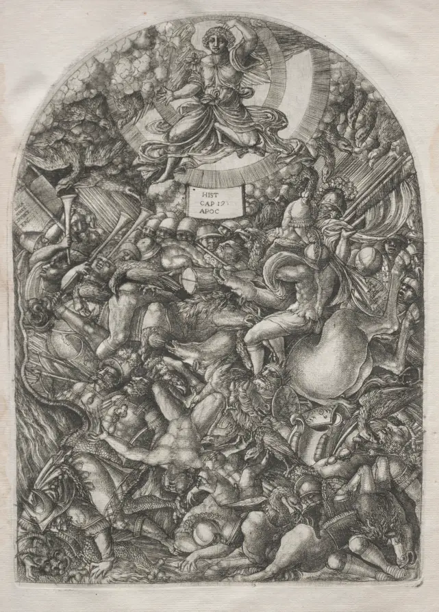 The Apocalypse: The Angel in the Sun Calling the Birds of Prey