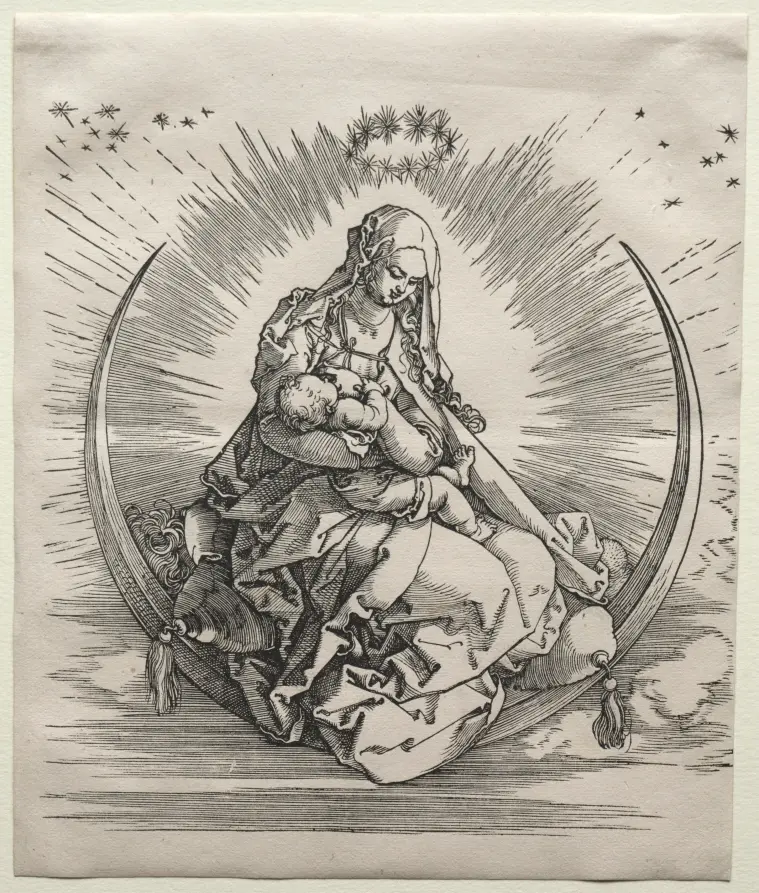 The Virgin on a Crescent