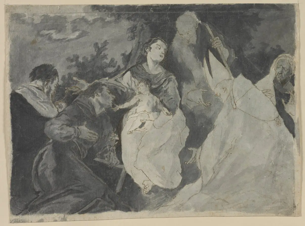 Madonna and Child with Saints