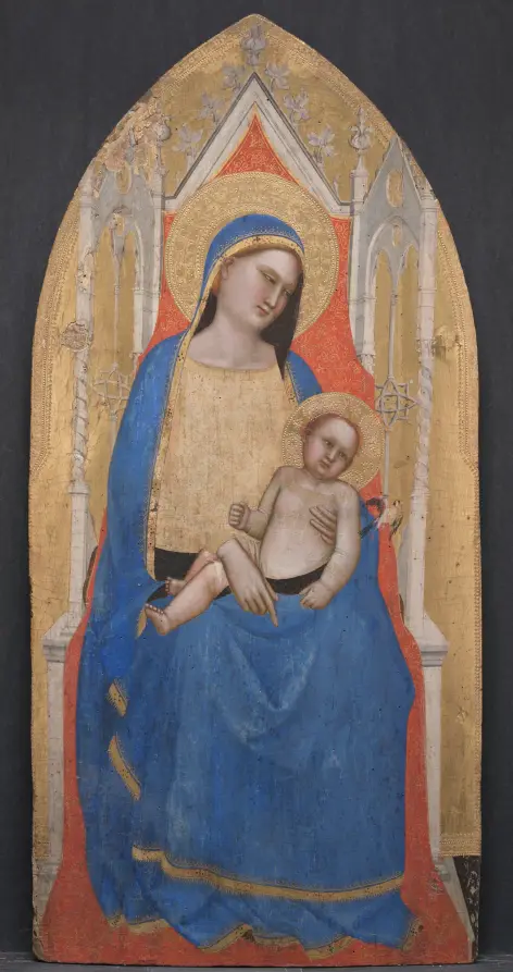 Madonna and Child Enthroned