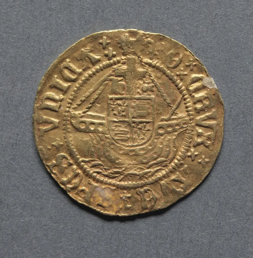 Half Angel: Ship with Shield of Arms (reverse)