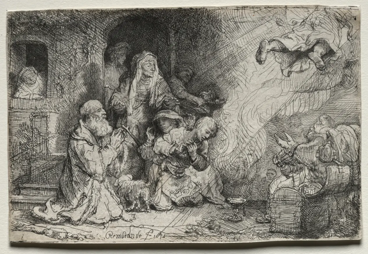 The Angel Departing from the Family of Tobit