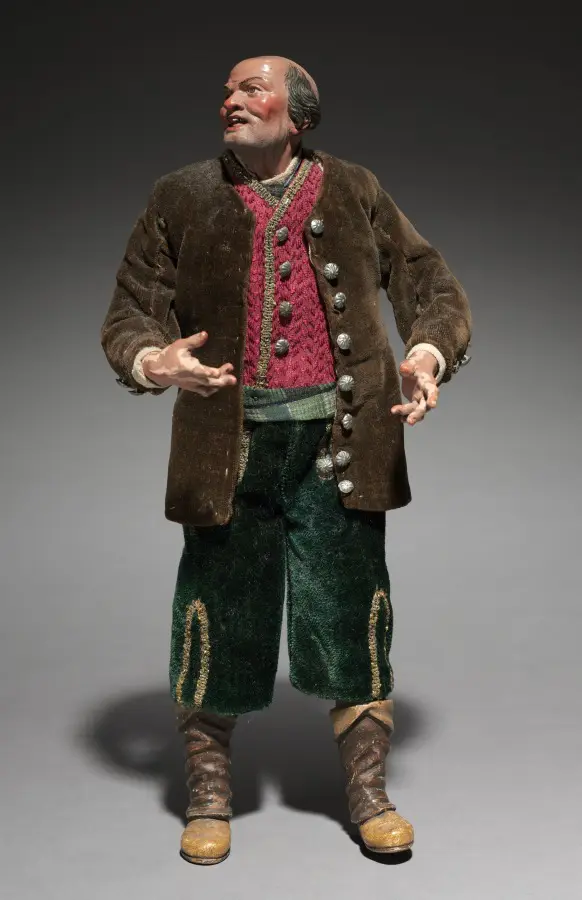 Figure from a Crèche: Standing Man
