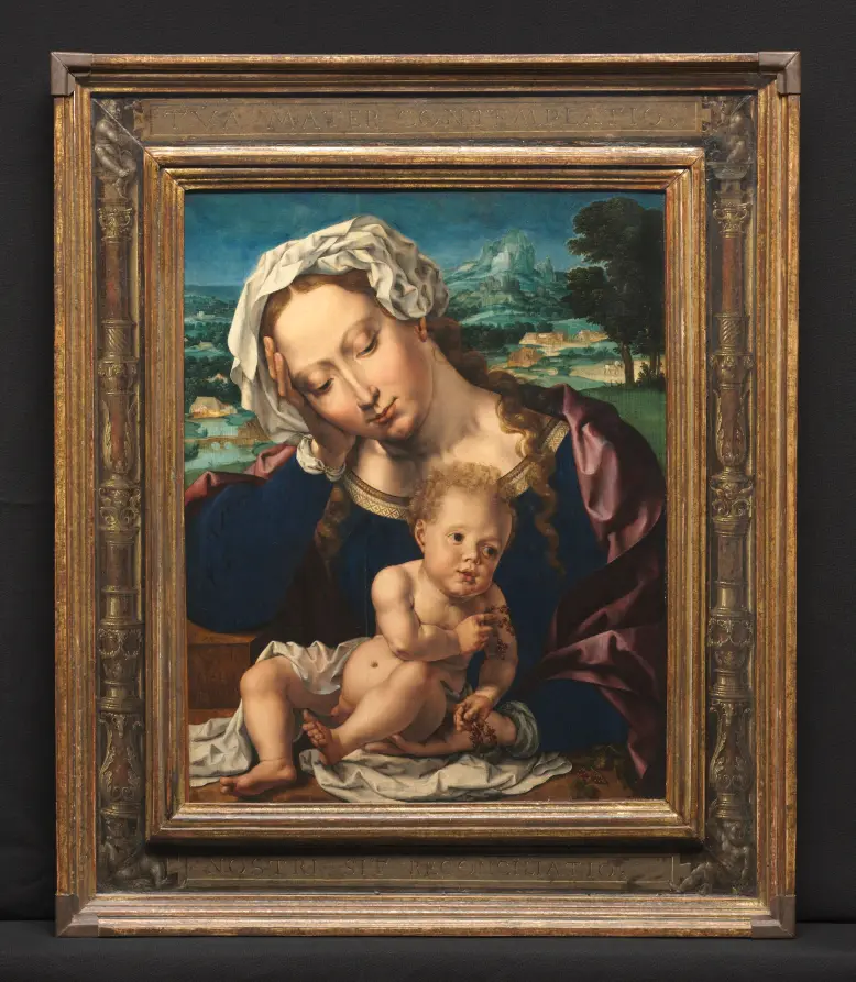 Virgin and Child in a Landscape