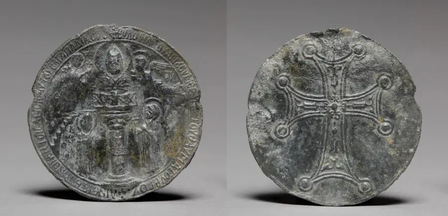 Pilgrim's Medallion with Saint Symeon the Younger