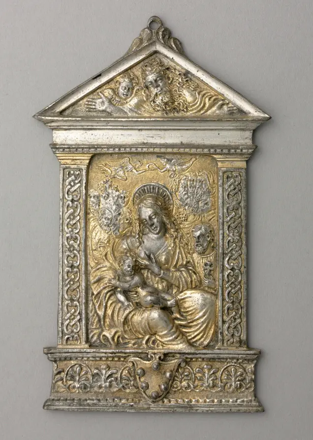 Pax with the Madonna and Child