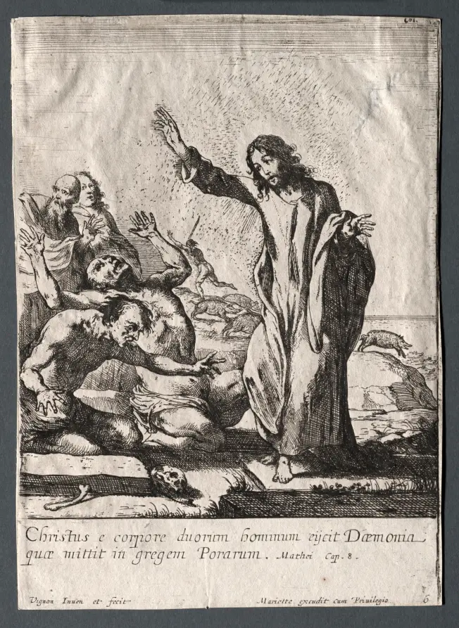 The Miracles of Jesus Christ: Christ Delivering the Possessed