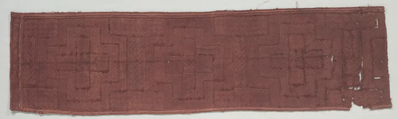Fragment of Woman's overskirt (ncaka)