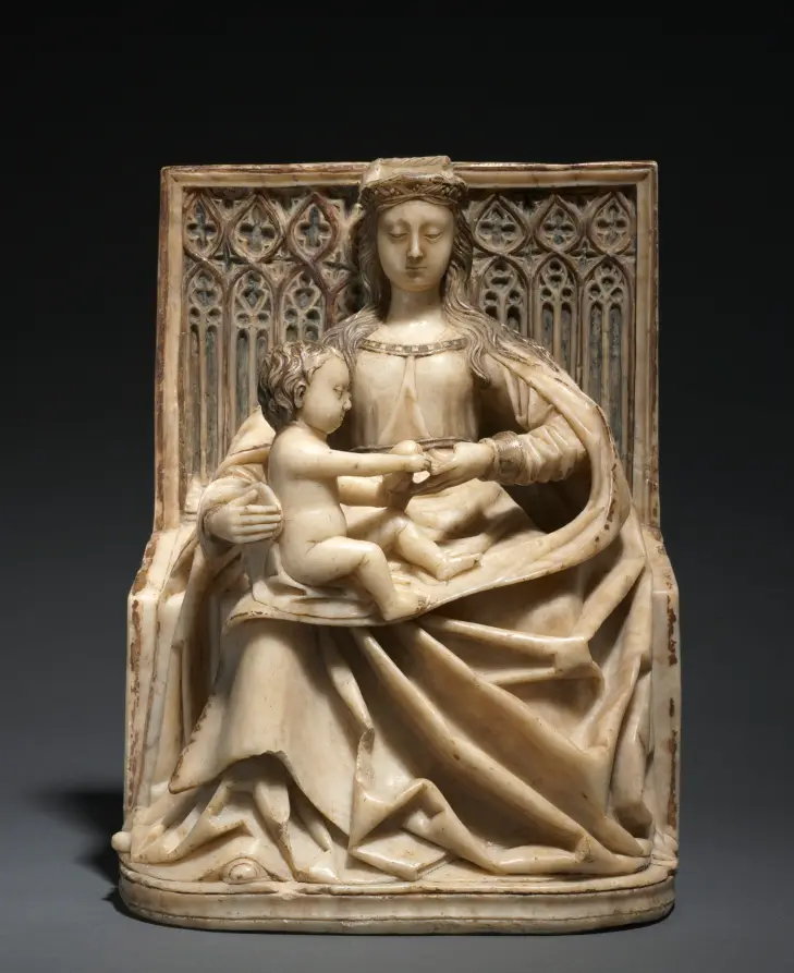 Enthroned Virgin and Child