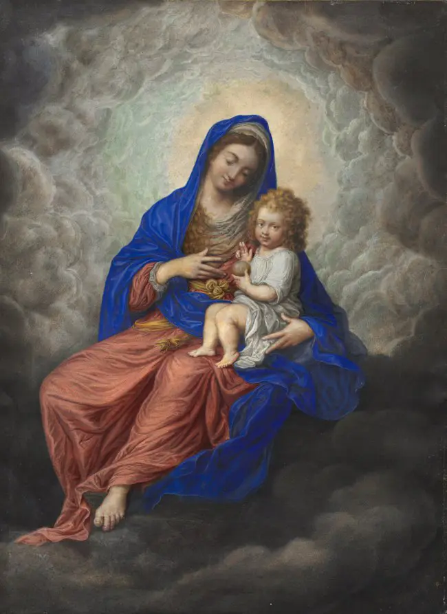 Madonna and Child in Glory