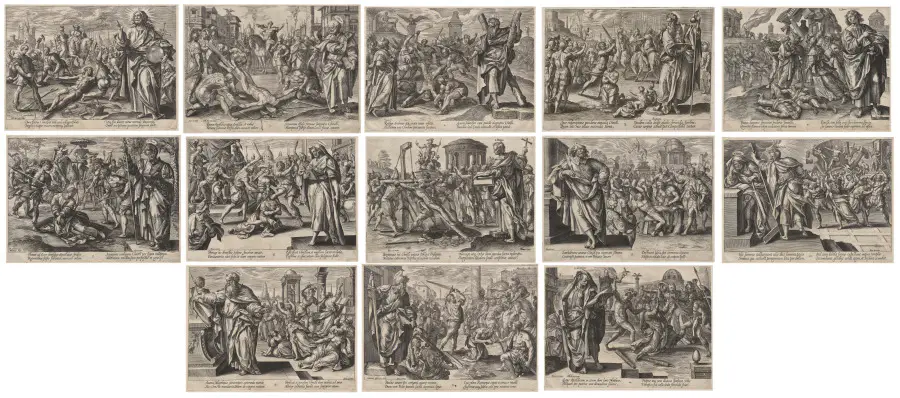 Christ, St. Paul, and the Twelve Apostles