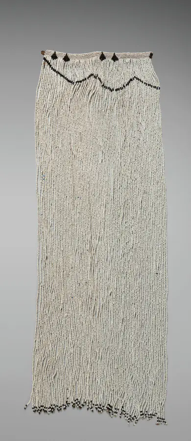 Royal ceremonial beadwork: breast cover (incebetha)