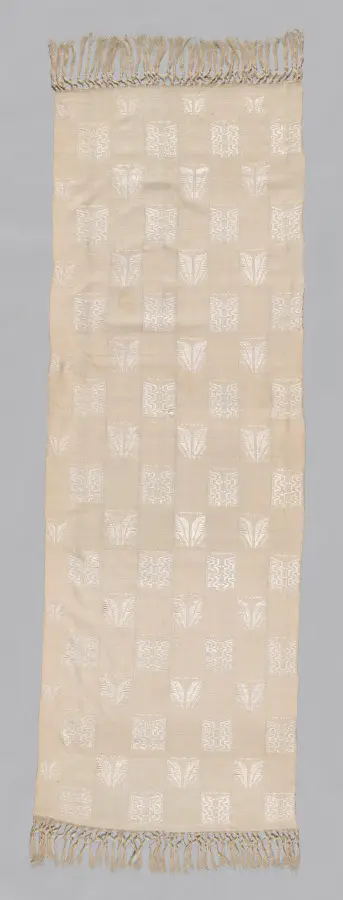 One of a pair of shawls (Lamba Landy Fotsy)