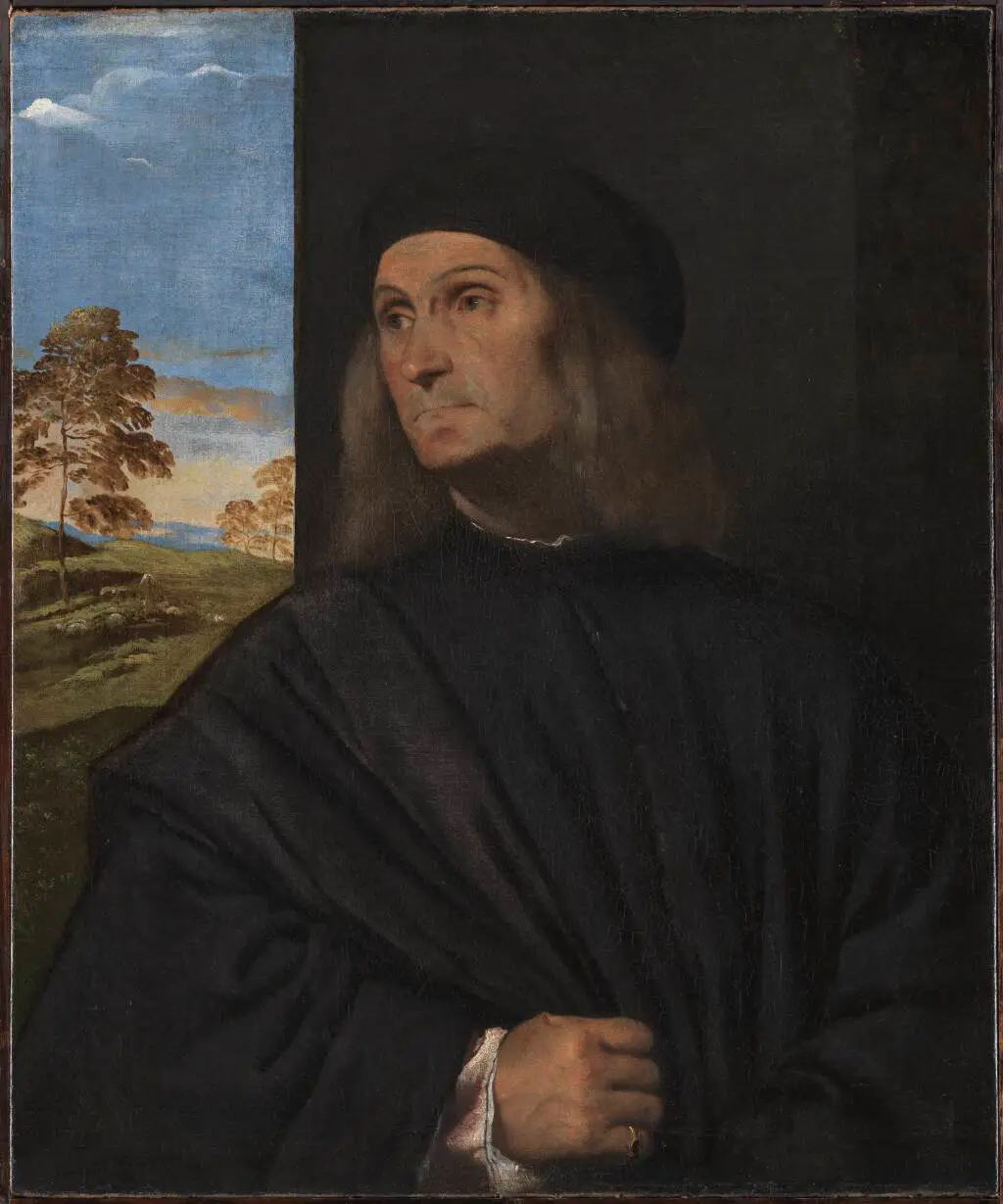 Portræt af den venezianske maler Giovanni Bellini (ca. 1431/36 - 1516)?
