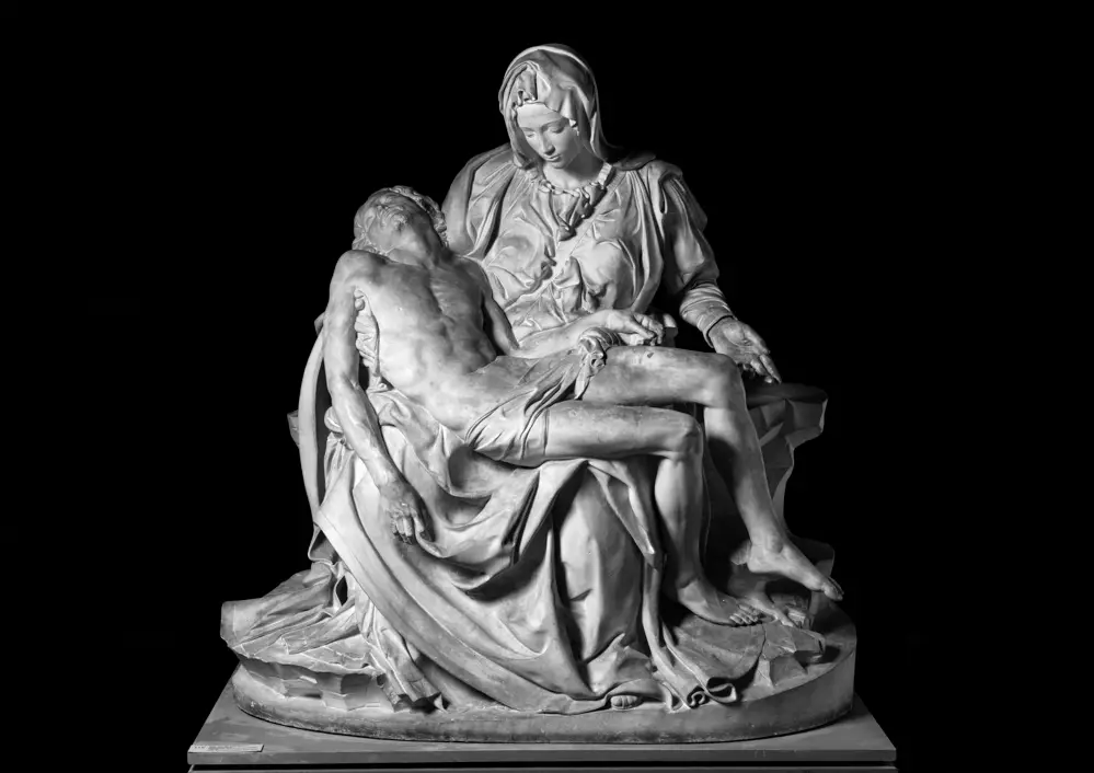 Jomfru Maria med den døde Kristus, 'Peterskirke-Pietà'