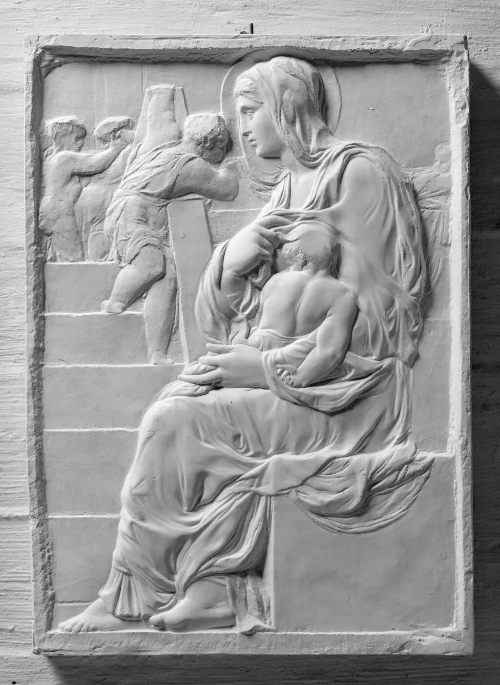 Jomfru Maria med Barnet, 'Trappe-Madonna'