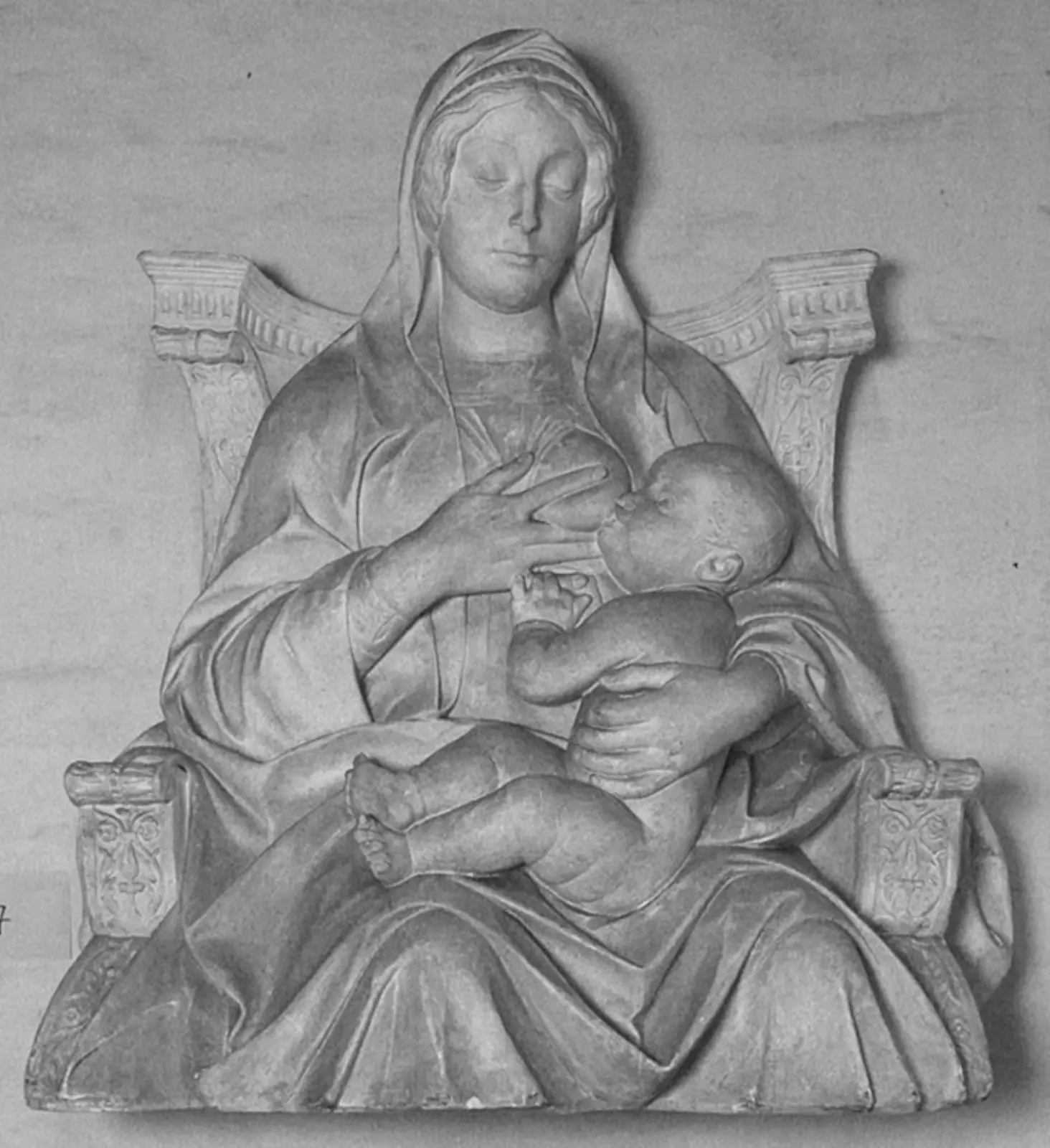 Maria lactans, Madonna delle tosse