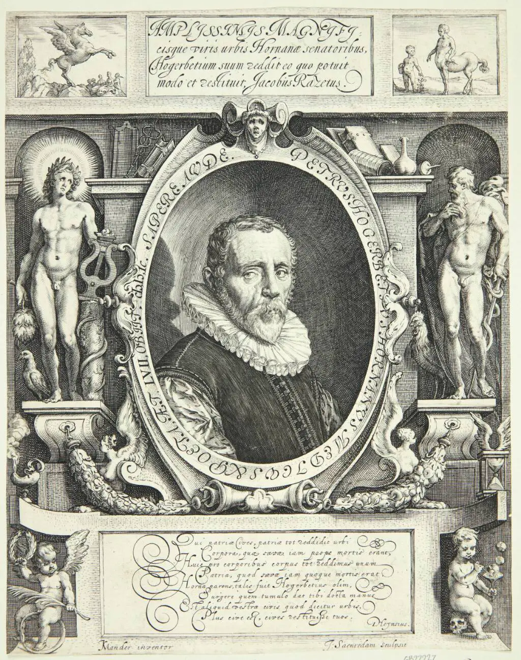 Portræt af Pieter Hogerbeets