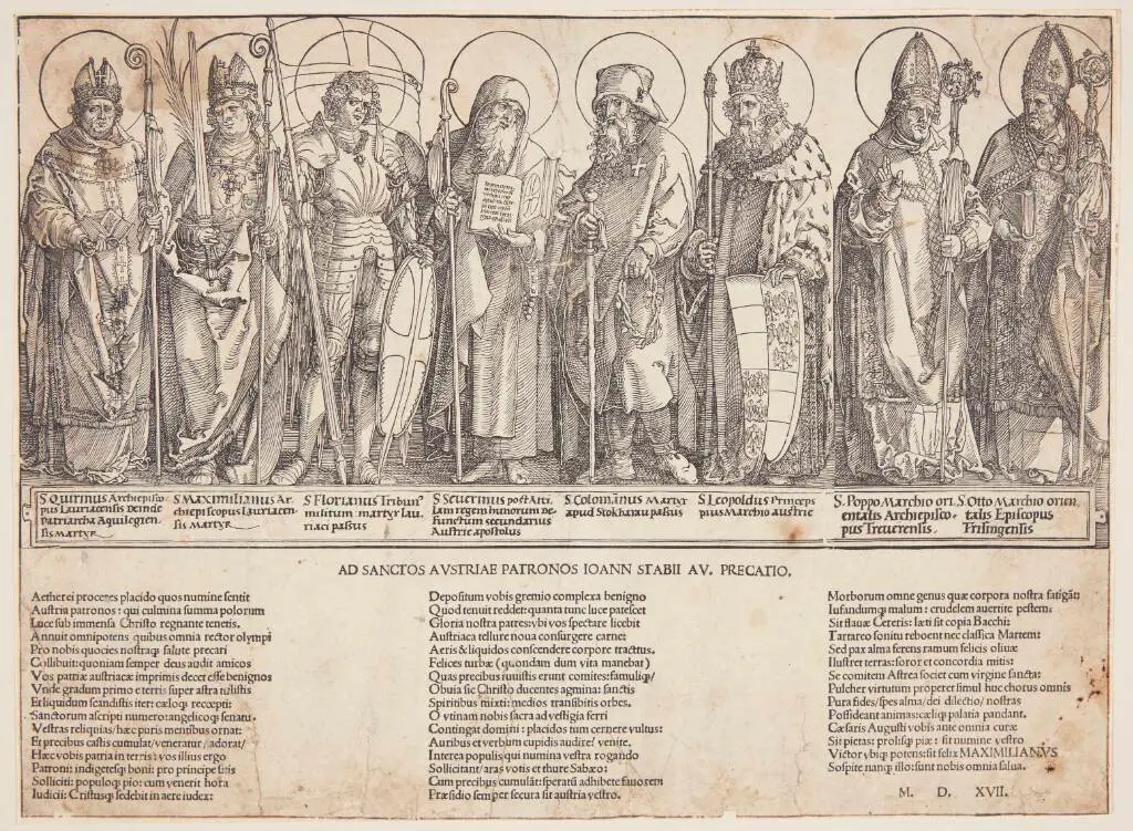 Huit saints patrons d'Autriche