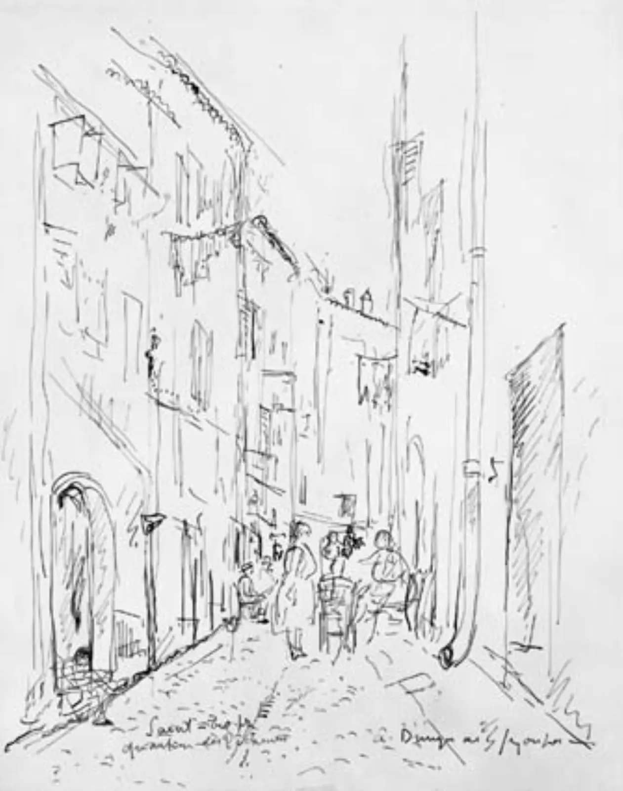 Fiskerkvarteret i Saint-Tropez