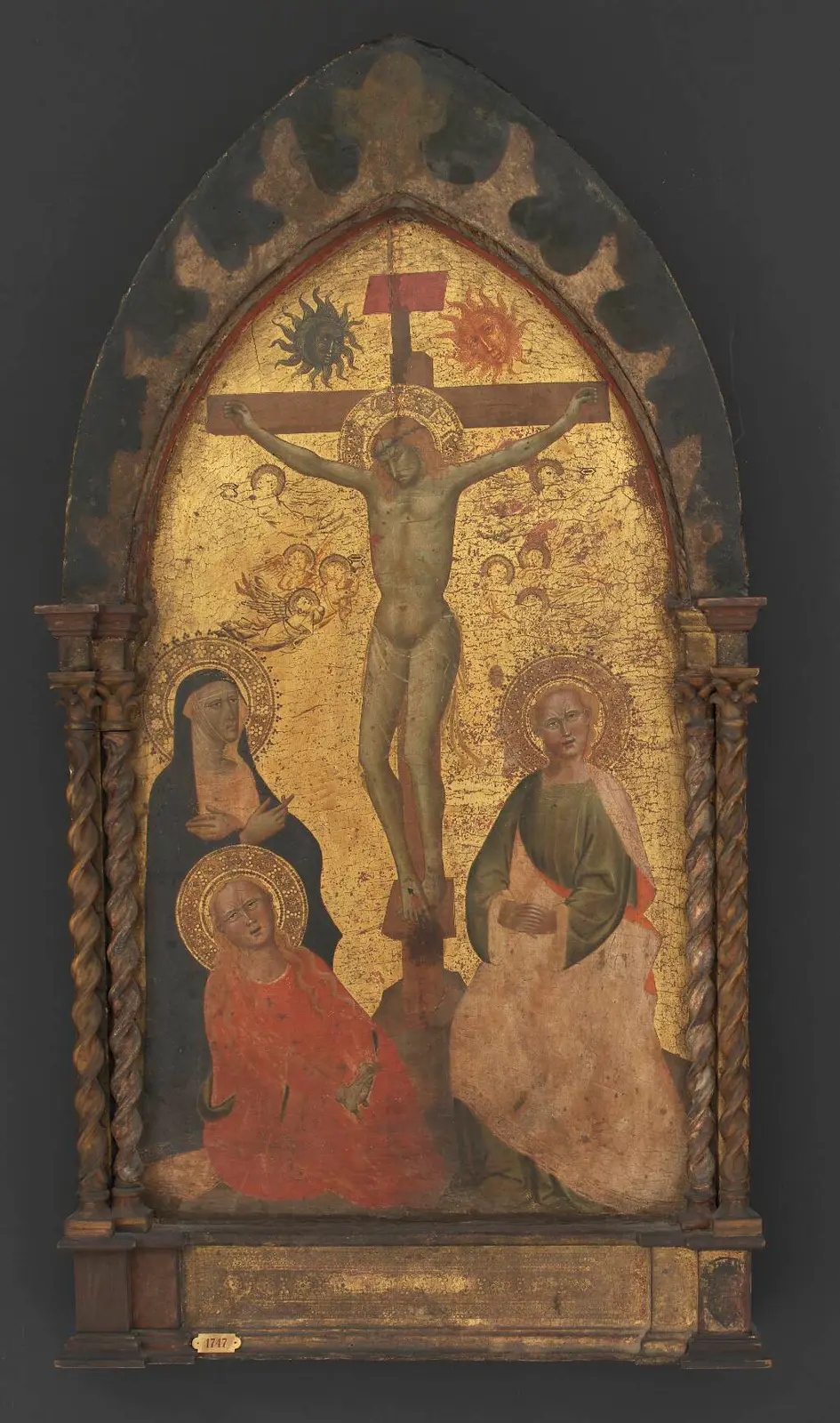 Kristus på korset med Jomfru Maria, Maria Magdalene og Johannes