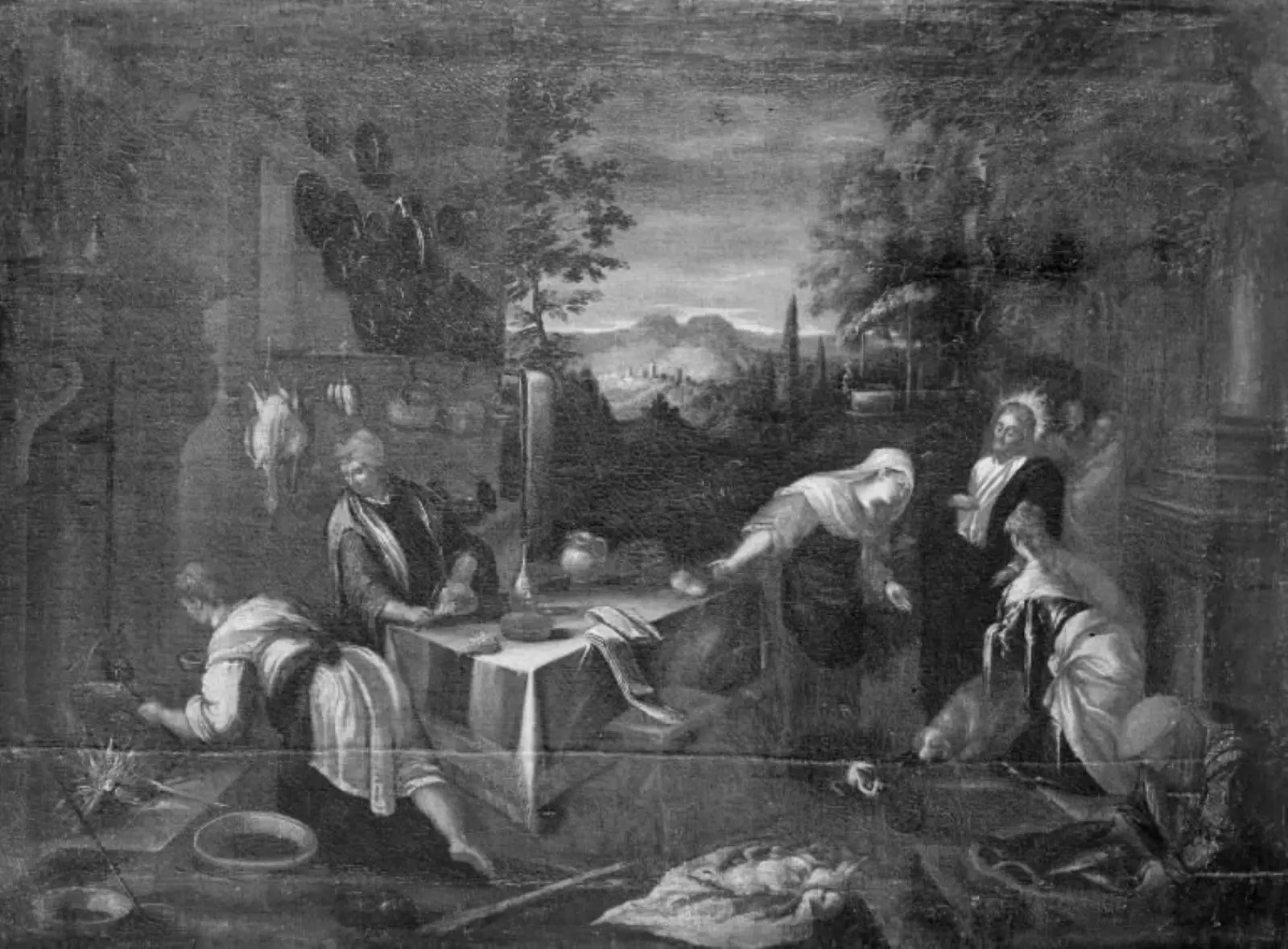 Kristus hos Den hellige Martha og Jomfru Maria